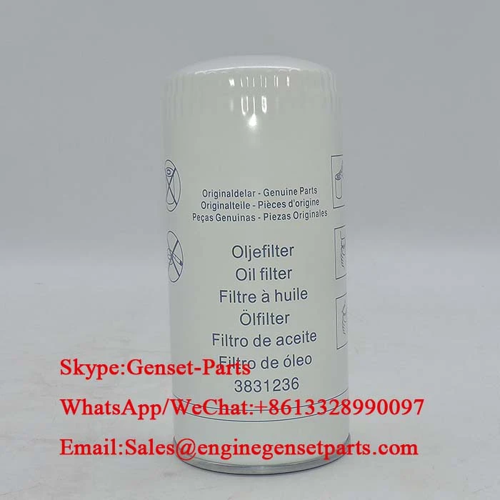 Hidlydd Olew VOLVO Cyfwerth 3831236