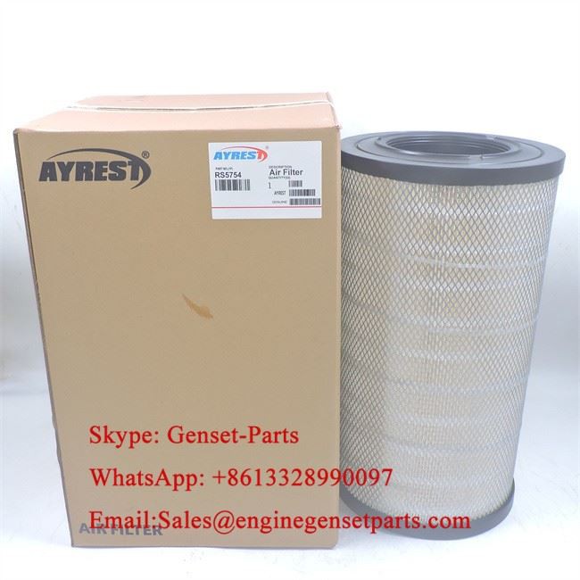 Hidlo Aer RS5754 Ar gyfer Peiriannau PACCAR